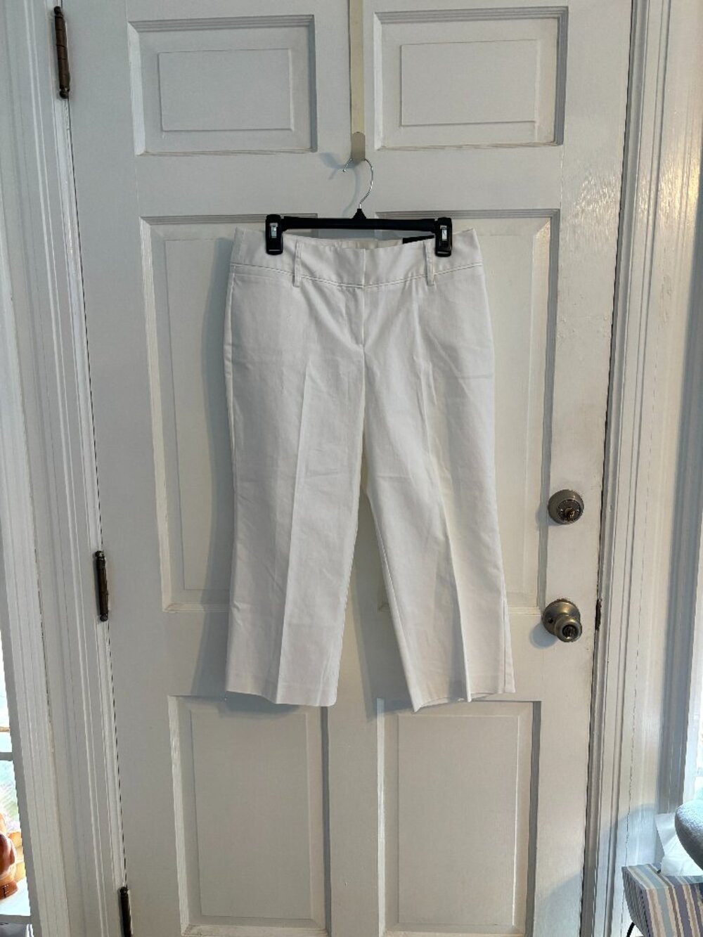 Zac & Rachel White Carpri Pants